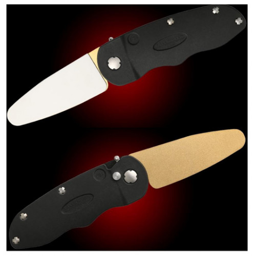 FS4 FlipStone - Ceramic and Diamond Pocket Sharpener FS4 FlipStone - Ceramic and Diamond Pocket Sharpener