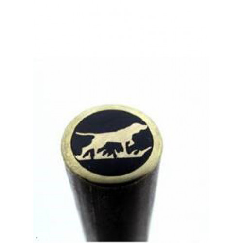 Mosiac Pin Brass Fox Hound Mosiac Pin Brass Fox Hound