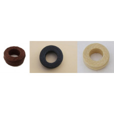 Waxed Linen Thread Black
