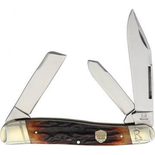 Large Stockman Brown Stag Bone Large Stockman Brown Stag Bone