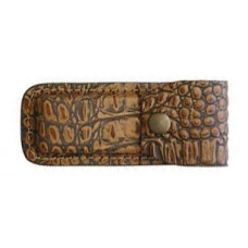 Leather Belt Pouch Alligator Fits Folder 3.0