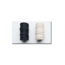 Waxed Linen Thread L Black