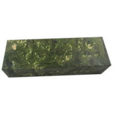 Stabilised Maple Burl /Green