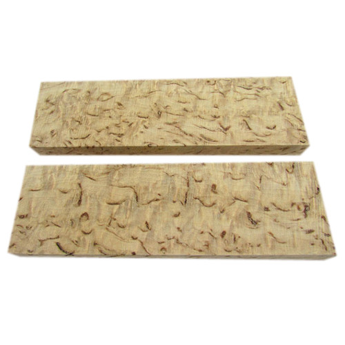 Non Stabilised Curly birch scales x 2/Extreme Non Stabilised Curly birch scales x 2/Extreme