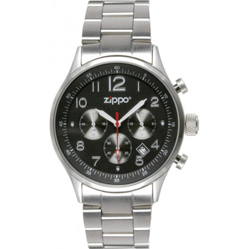 Men's Chronograph Watch Black dial / White logo Men's Chronograph Watch Black dial / White logo