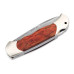 Optima Burl Birch Bloody Orange Damast Optima Burl Birch Bloody Orange Damast