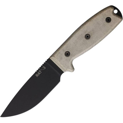 Rat 3 fixed blade Tan Handle Rat 3 fixed blade Tan Handle